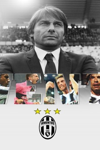 Juventus FC Fan Art for 320 x 480 iPhone resolution