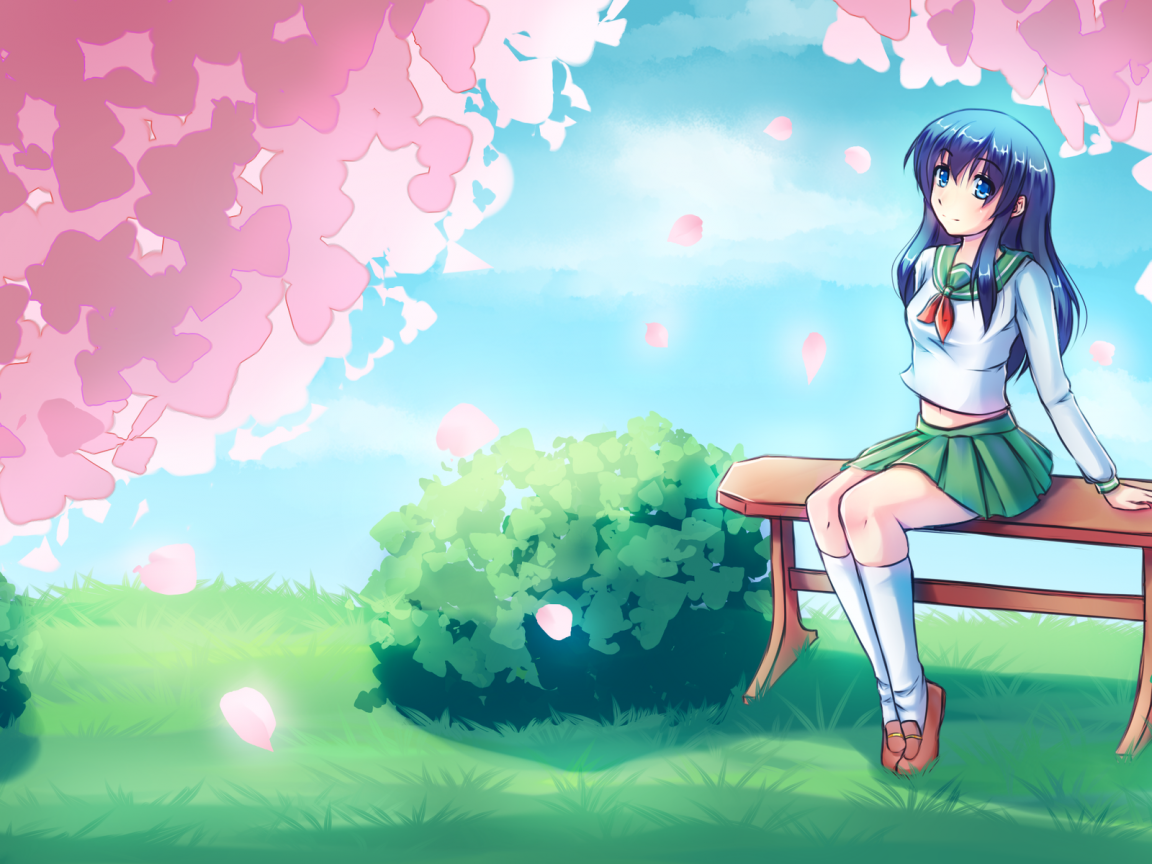 Kagome Summer for 1152 x 864 resolution