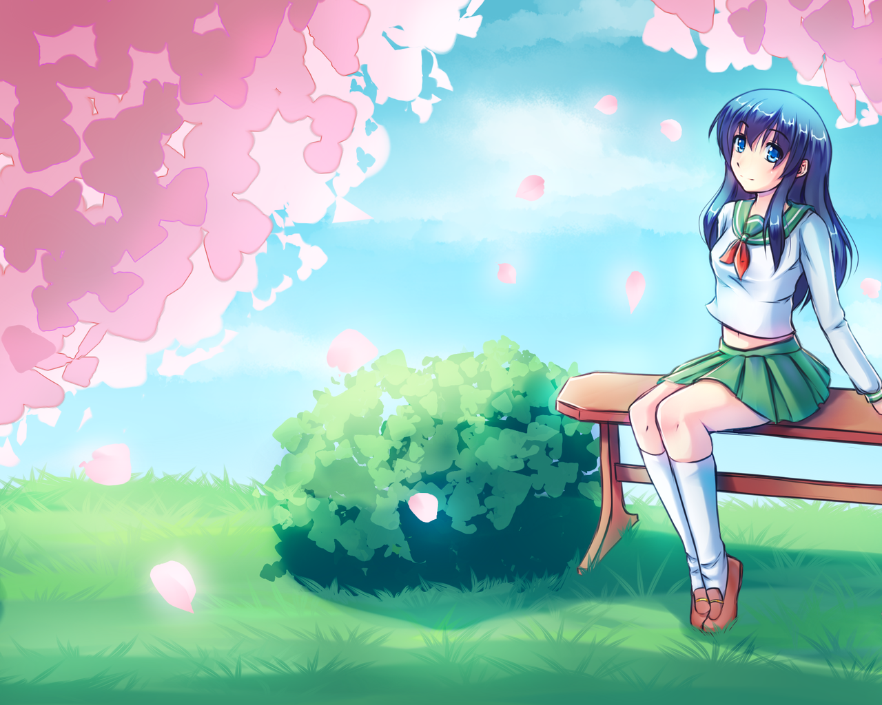Kagome Summer for 1280 x 1024 resolution