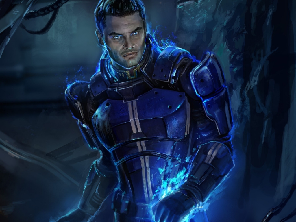 Kaidan Alenko Mass Effect 3 for 1024 x 768 resolution