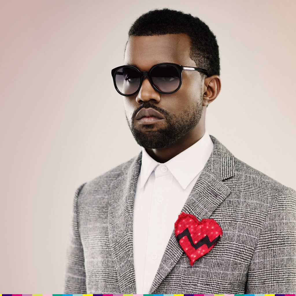 Kanye West for 1024 x 1024 iPad resolution