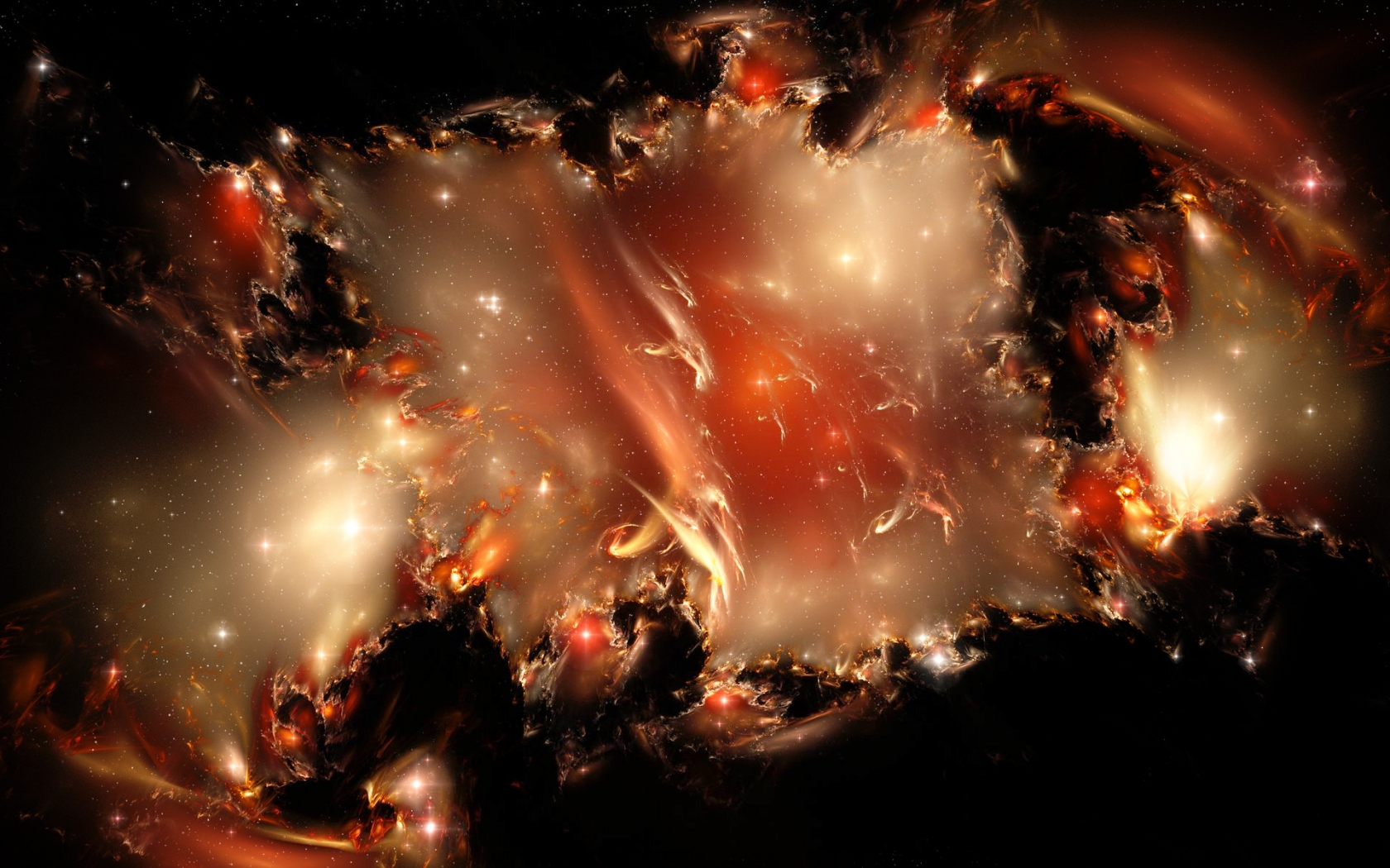 Kari Nebula for 1680 x 1050 widescreen resolution