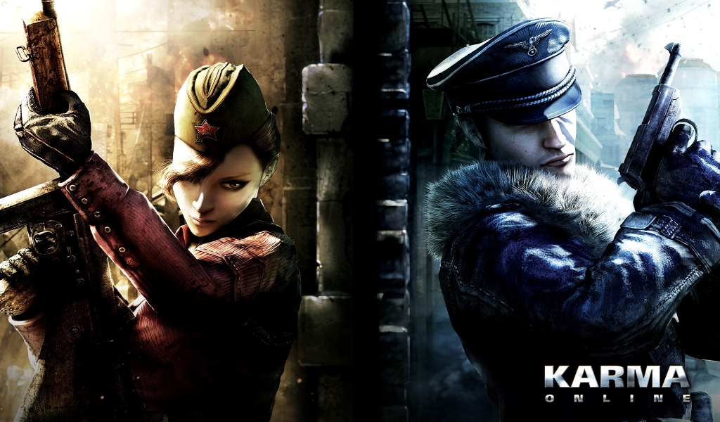 Karma Online Poster for 1024 x 600 widescreen resolution