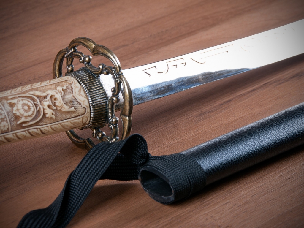 Katana Japanese Sword for 1024 x 768 resolution