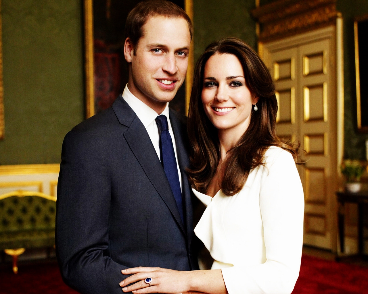 Kate Middleton and Prince William for 1280 x 1024 resolution