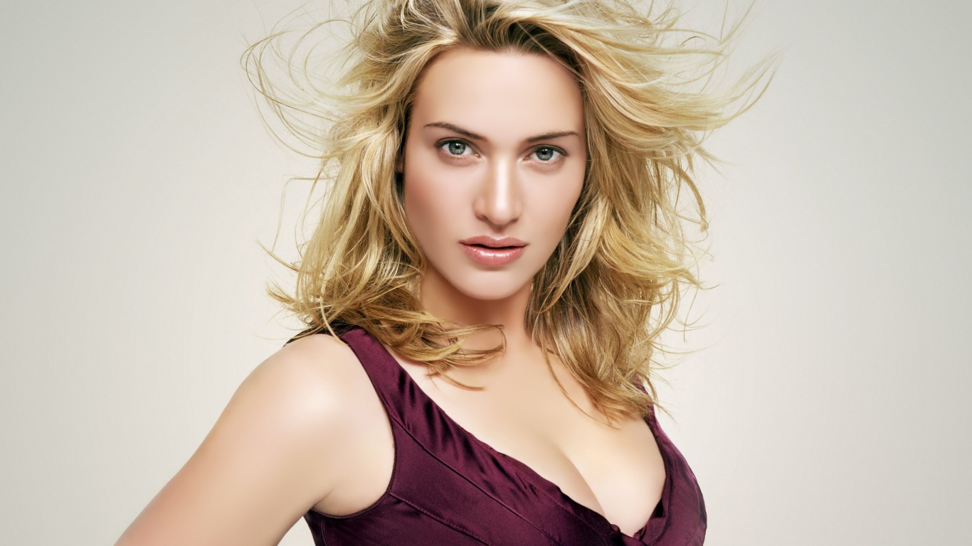 Kate Winslet for 1366 x 768 HDTV resolution