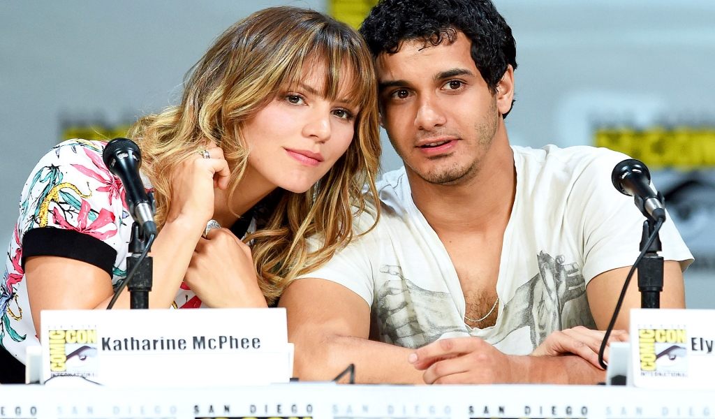 Katharine McPhee and Elyes Gabel for 1024 x 600 widescreen resolution