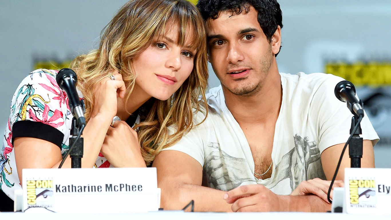 Katharine McPhee and Elyes Gabel for 1366 x 768 HDTV resolution