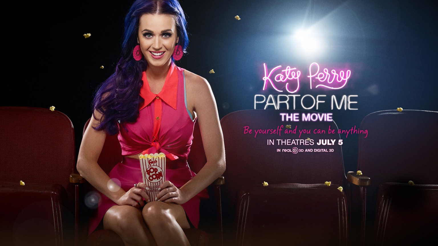 Katy Perry Part Of Me Movie 2012 for 1536 x 864 HDTV resolution