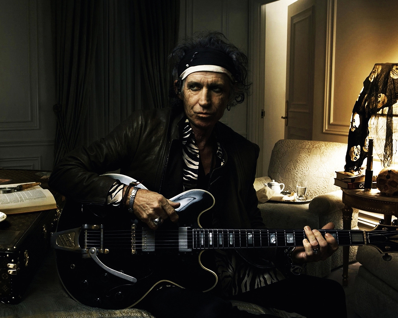 Keith Richards Guitarist Rolling Stones for 1280 x 1024 resolution