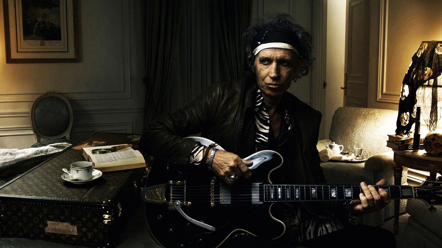 Keith Richards Guitarist Rolling Stones for 1536 x 864 HDTV resolution