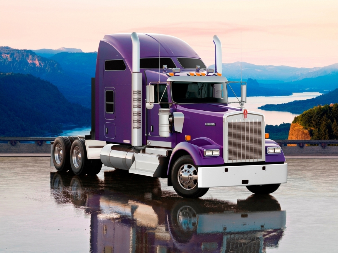 Kenworth W900L Truck for 1152 x 864 resolution