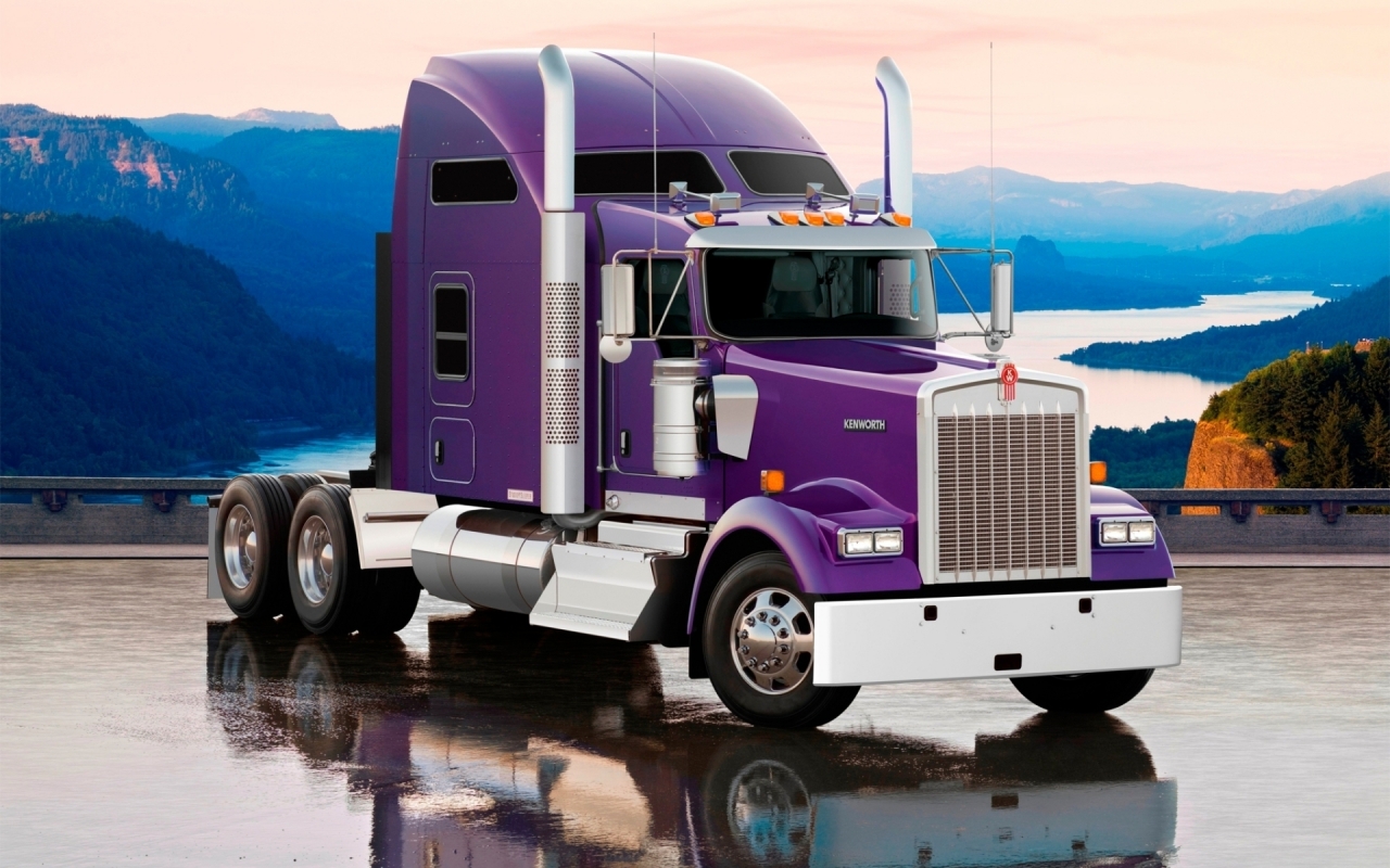 Kenworth W900L Truck for 1280 x 800 widescreen resolution