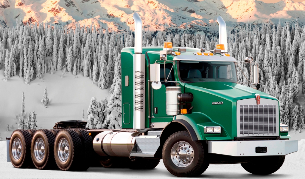 Kenworthy T800 Truck for 1024 x 600 widescreen resolution