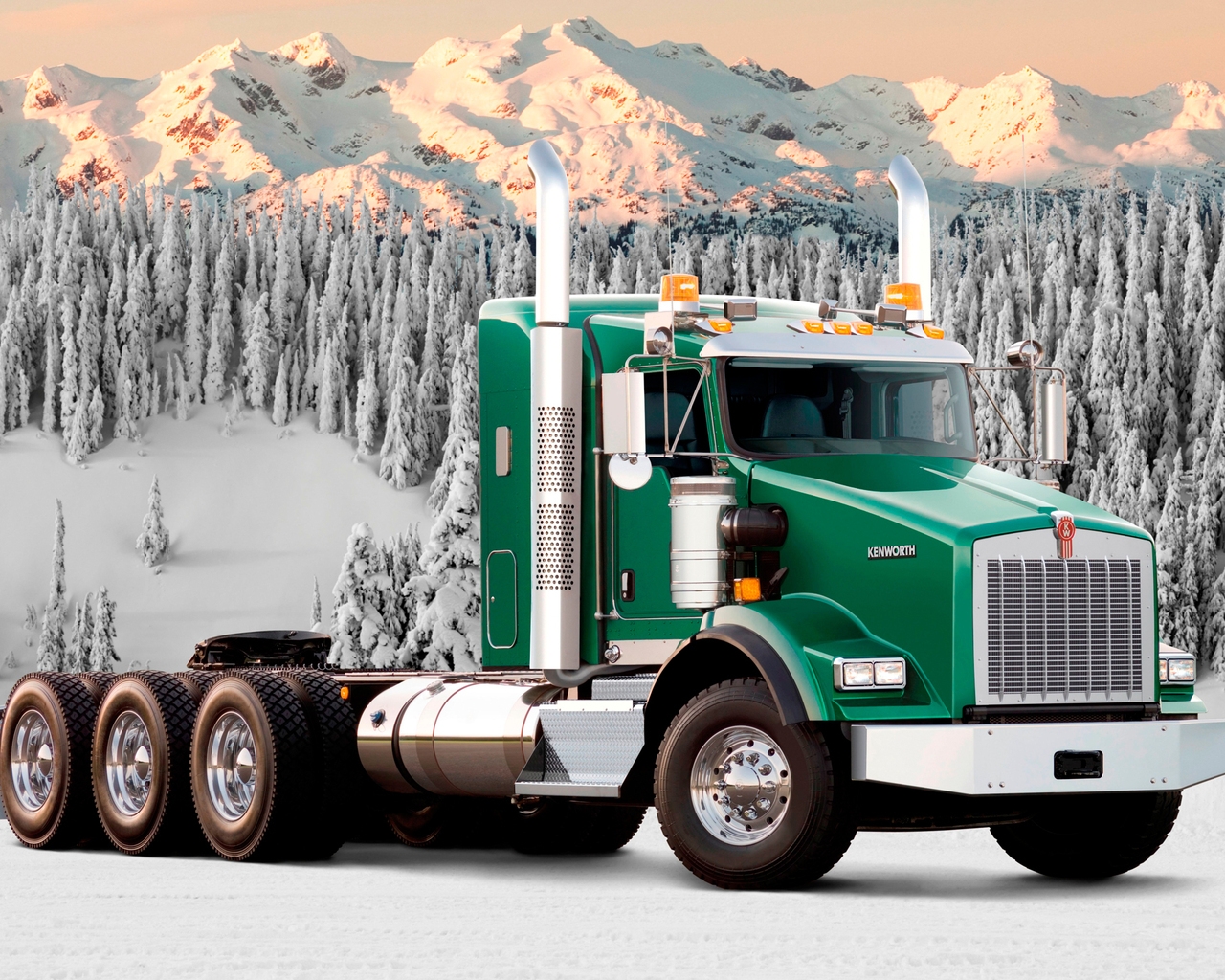 Kenworthy T800 Truck for 1280 x 1024 resolution