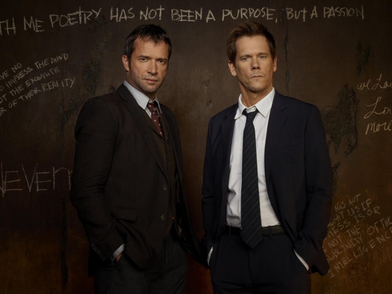Kevin Bacon and James Purefoy for 1280 x 960 resolution
