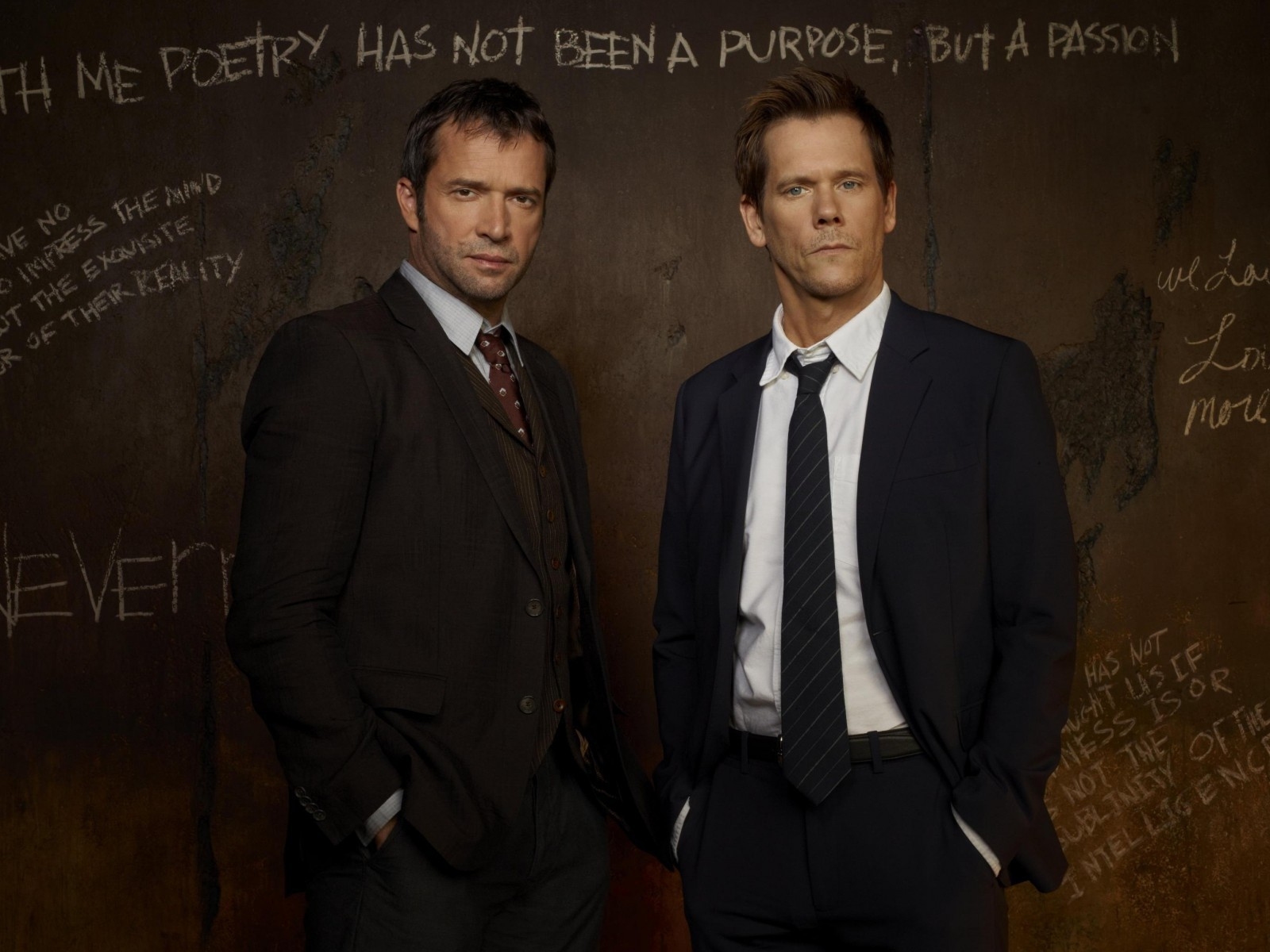 Kevin Bacon and James Purefoy for 1600 x 1200 resolution