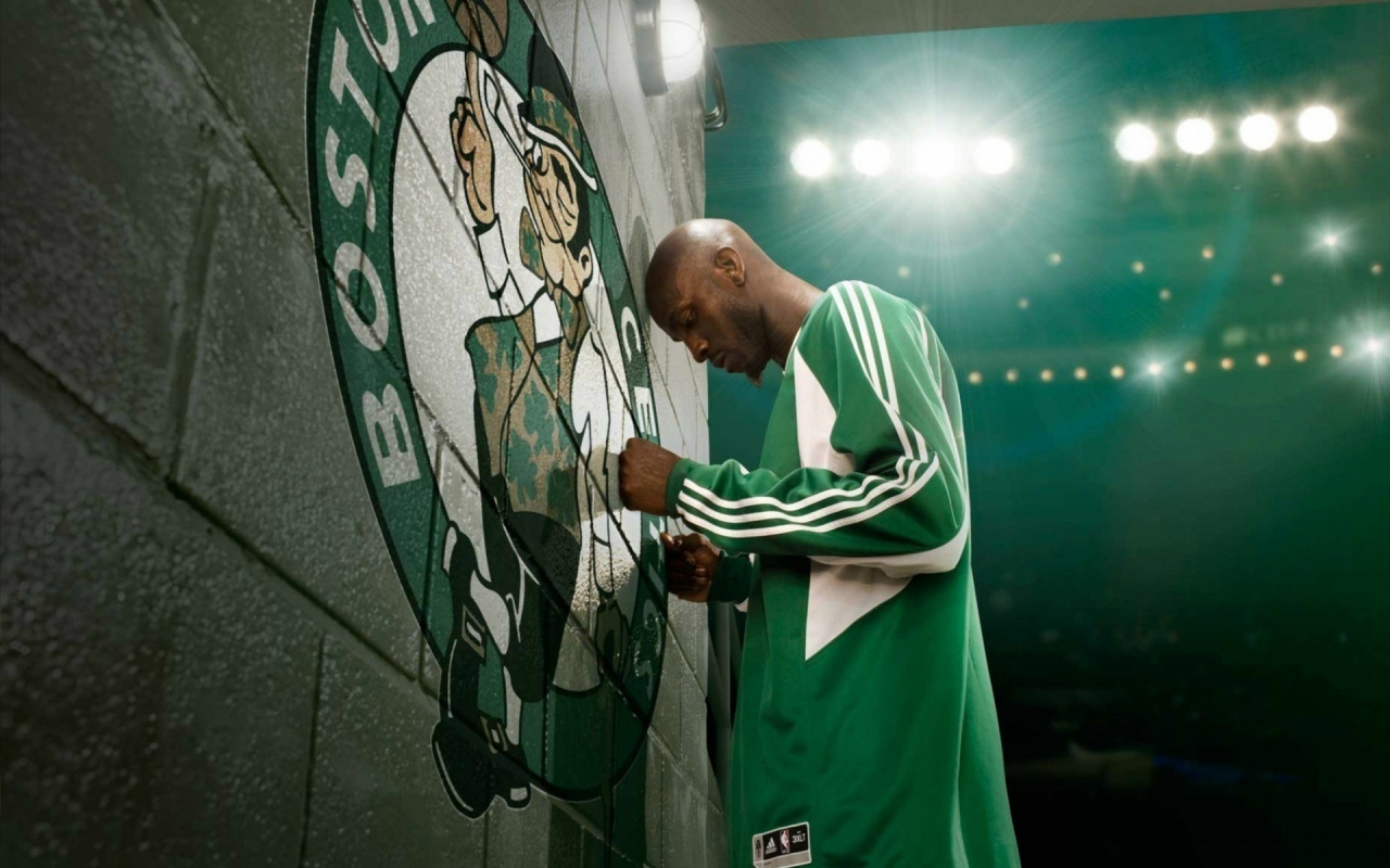 Kevin Garnett Boston Celtics for 1280 x 800 widescreen resolution