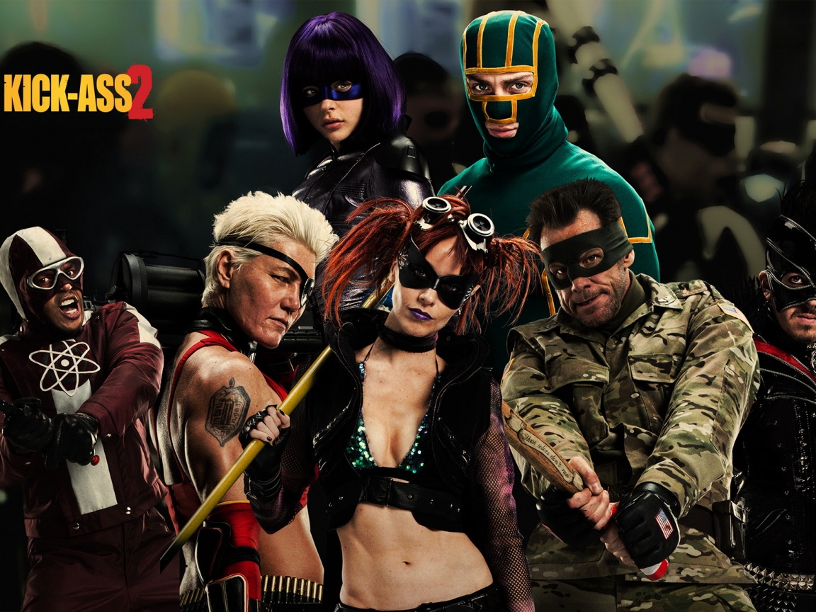 Kick Ass 2 Movie for 1152 x 864 resolution