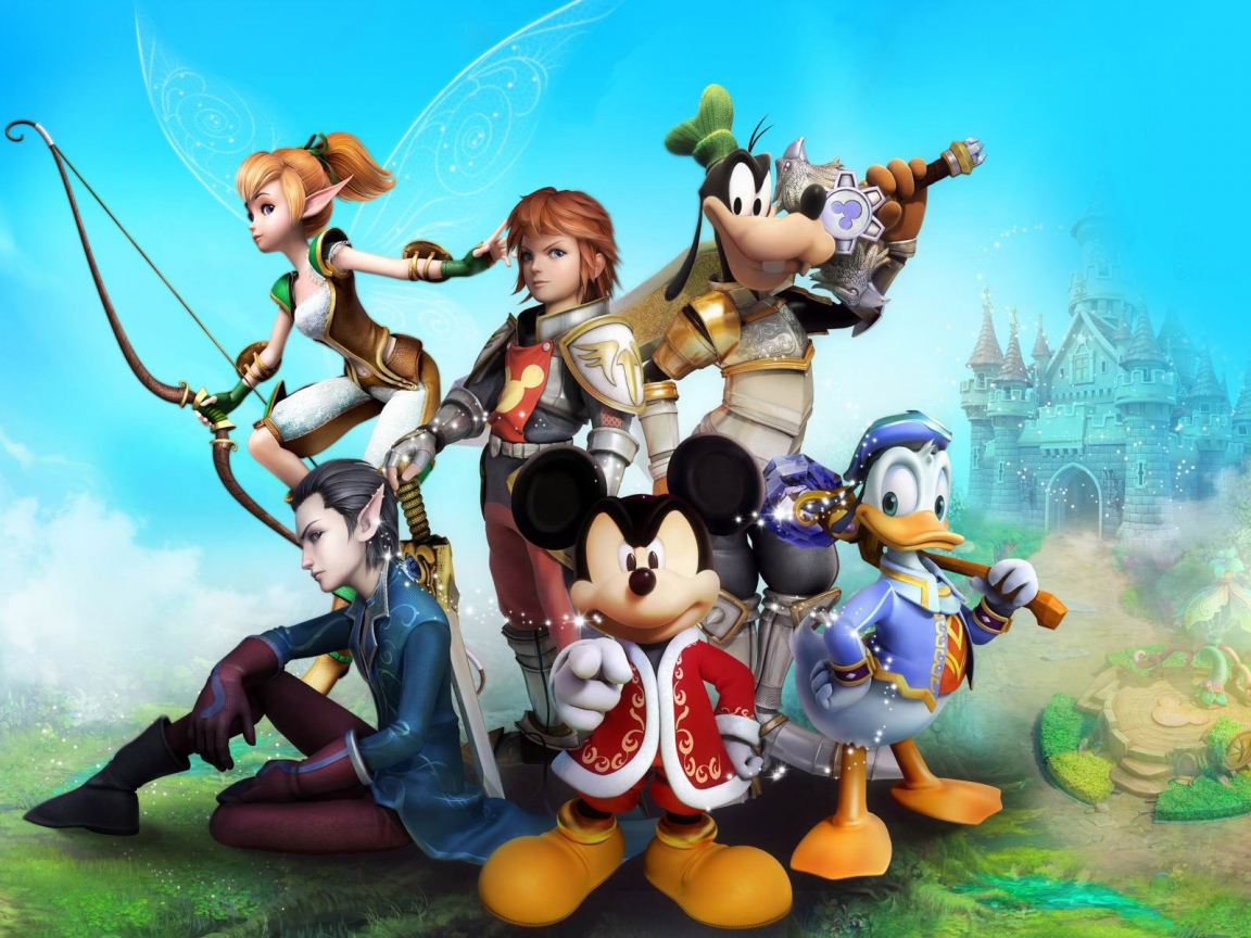 Kingdom Hearts Game for 1152 x 864 resolution