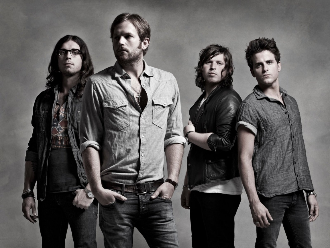 Kings of Leon Members for 1152 x 864 resolution