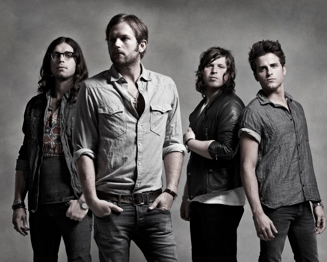 Kings of Leon Members for 1280 x 1024 resolution
