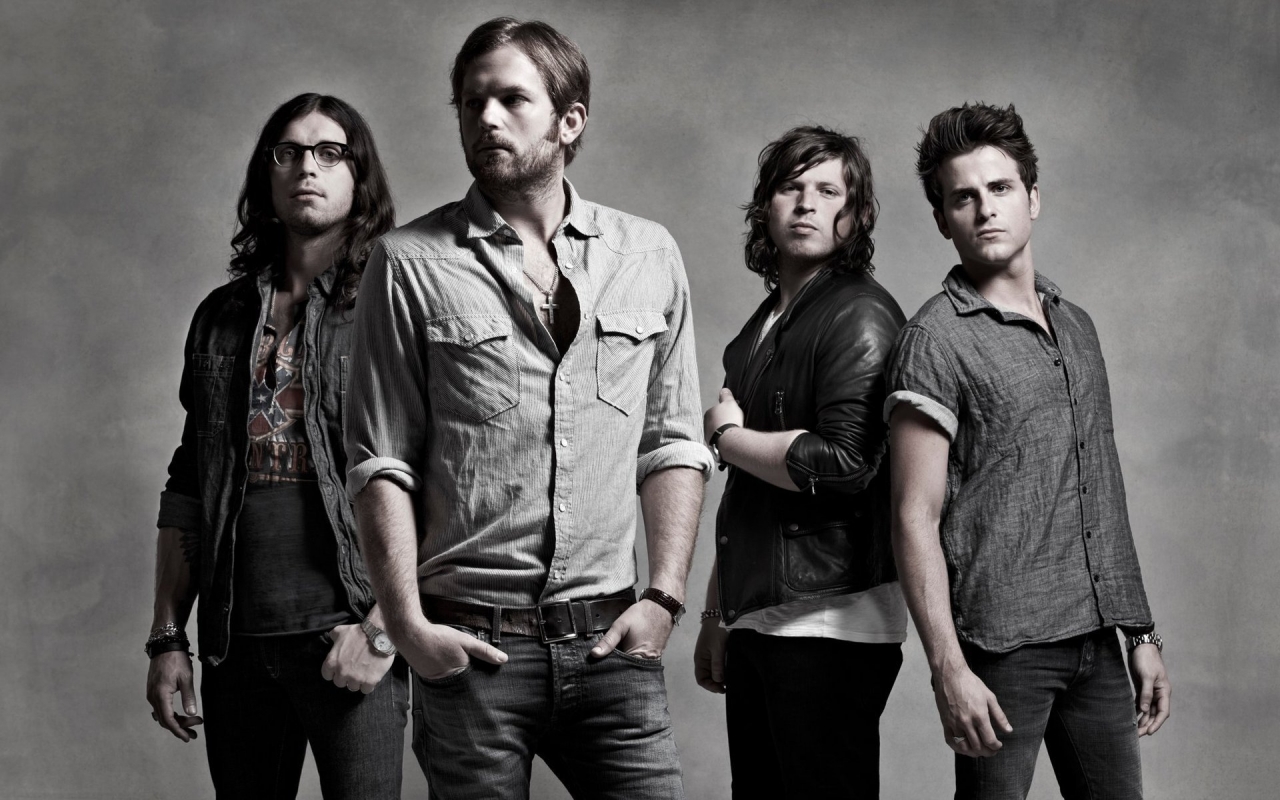 Kings of Leon Members for 1280 x 800 widescreen resolution