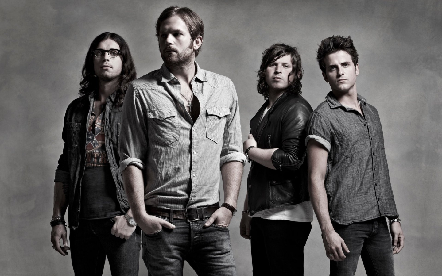Kings of Leon Members for 1440 x 900 widescreen resolution