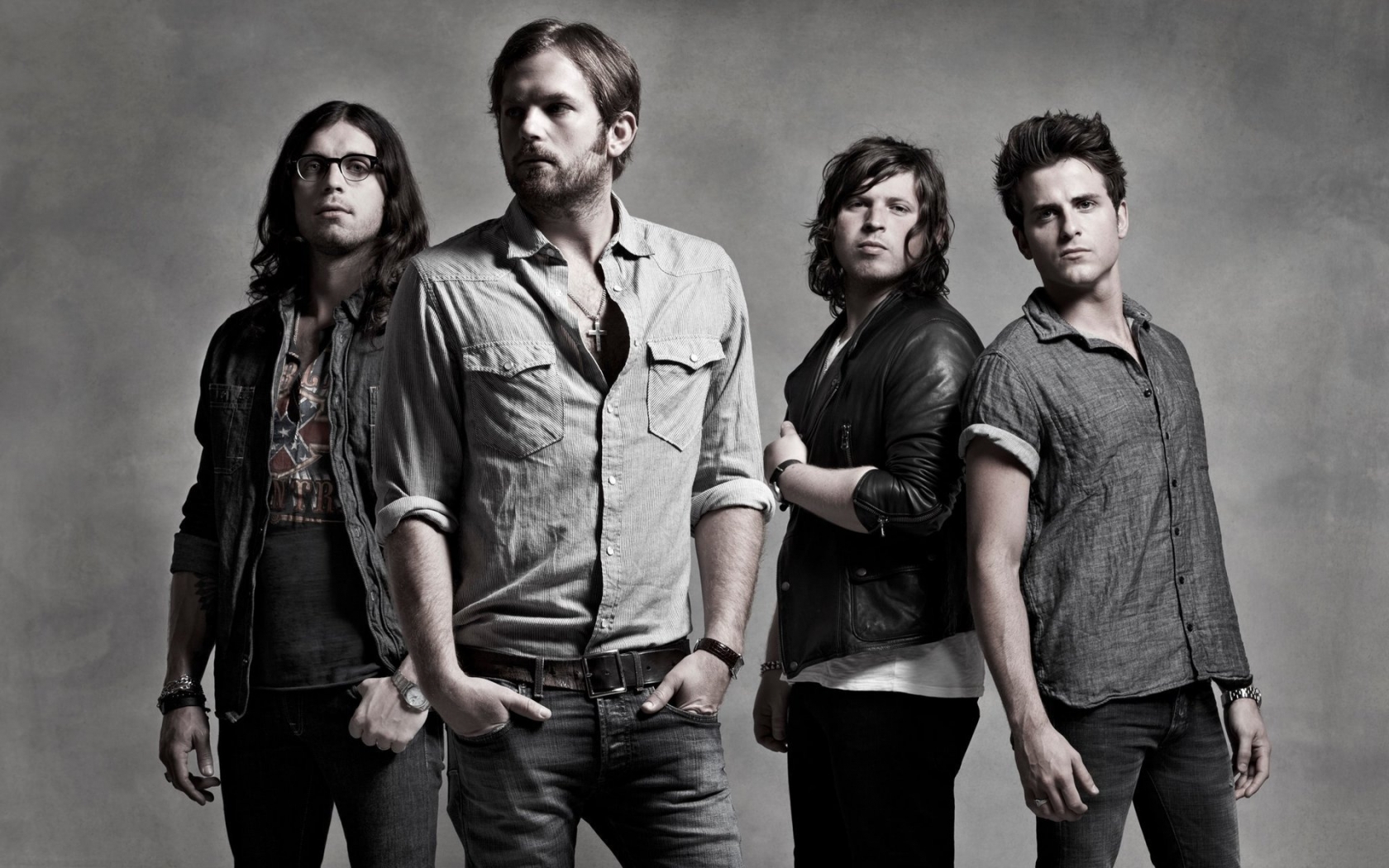 Kings of Leon Members for 1680 x 1050 widescreen resolution