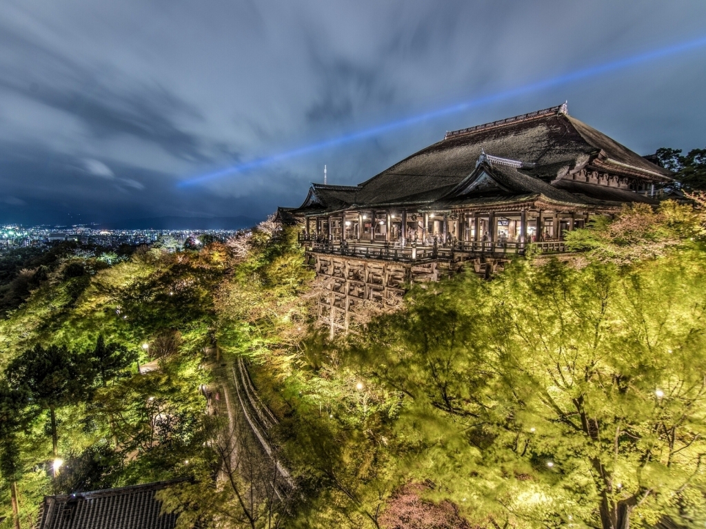 Kiyomizu Dera Temple Japan  for 1024 x 768 resolution