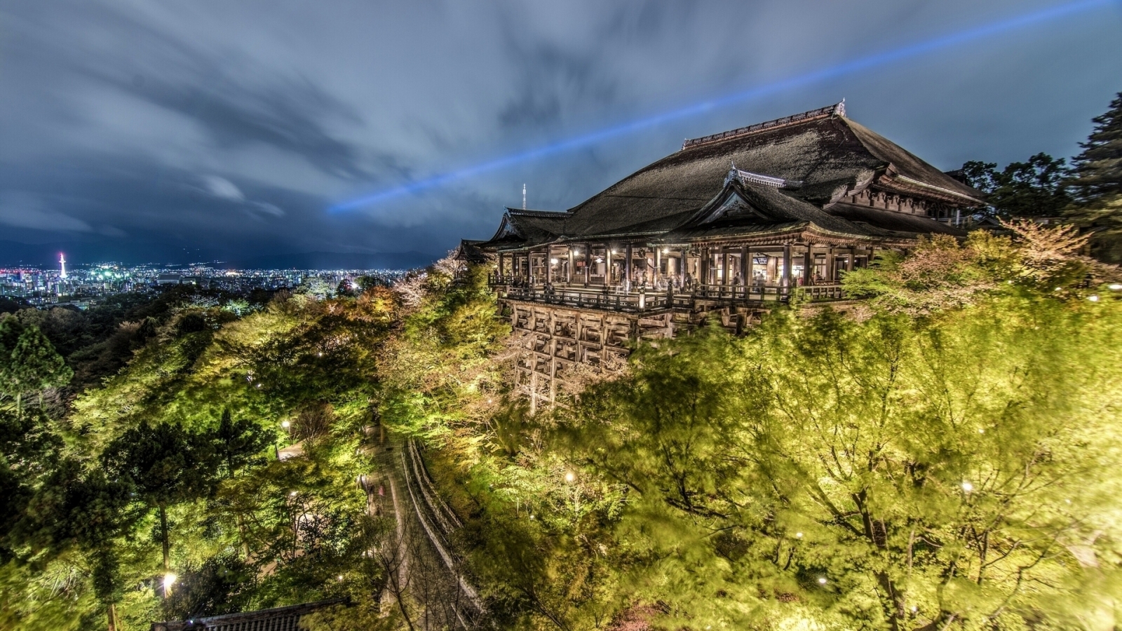 Kiyomizu Dera Temple Japan  for 1600 x 900 HDTV resolution
