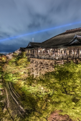 Kiyomizu Dera Temple Japan  for 320 x 480 iPhone resolution