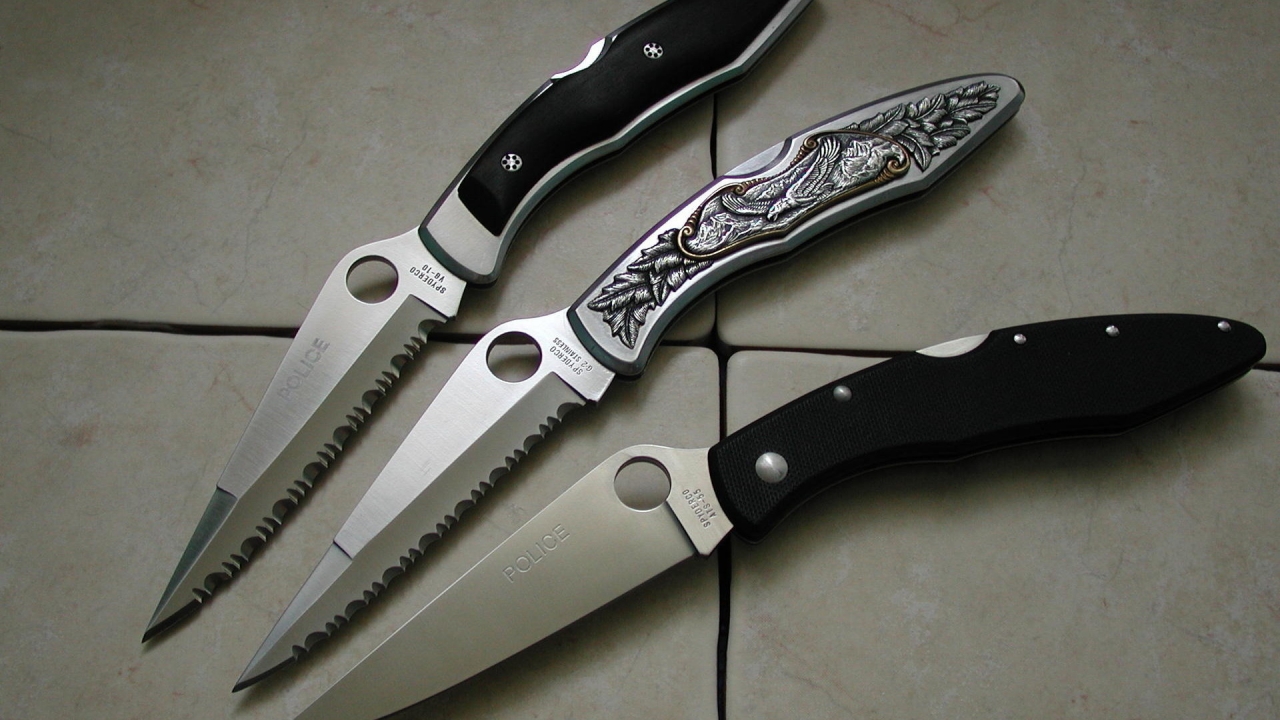 Knives for 1280 x 720 HDTV 720p resolution