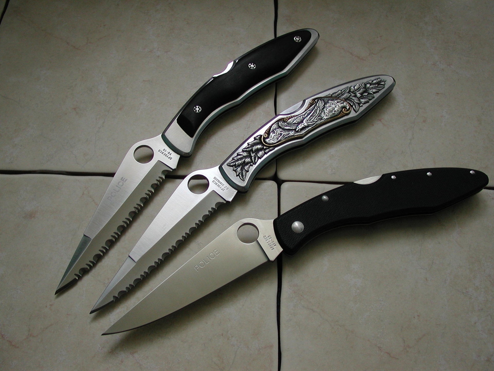 Knives for 1600 x 1200 resolution