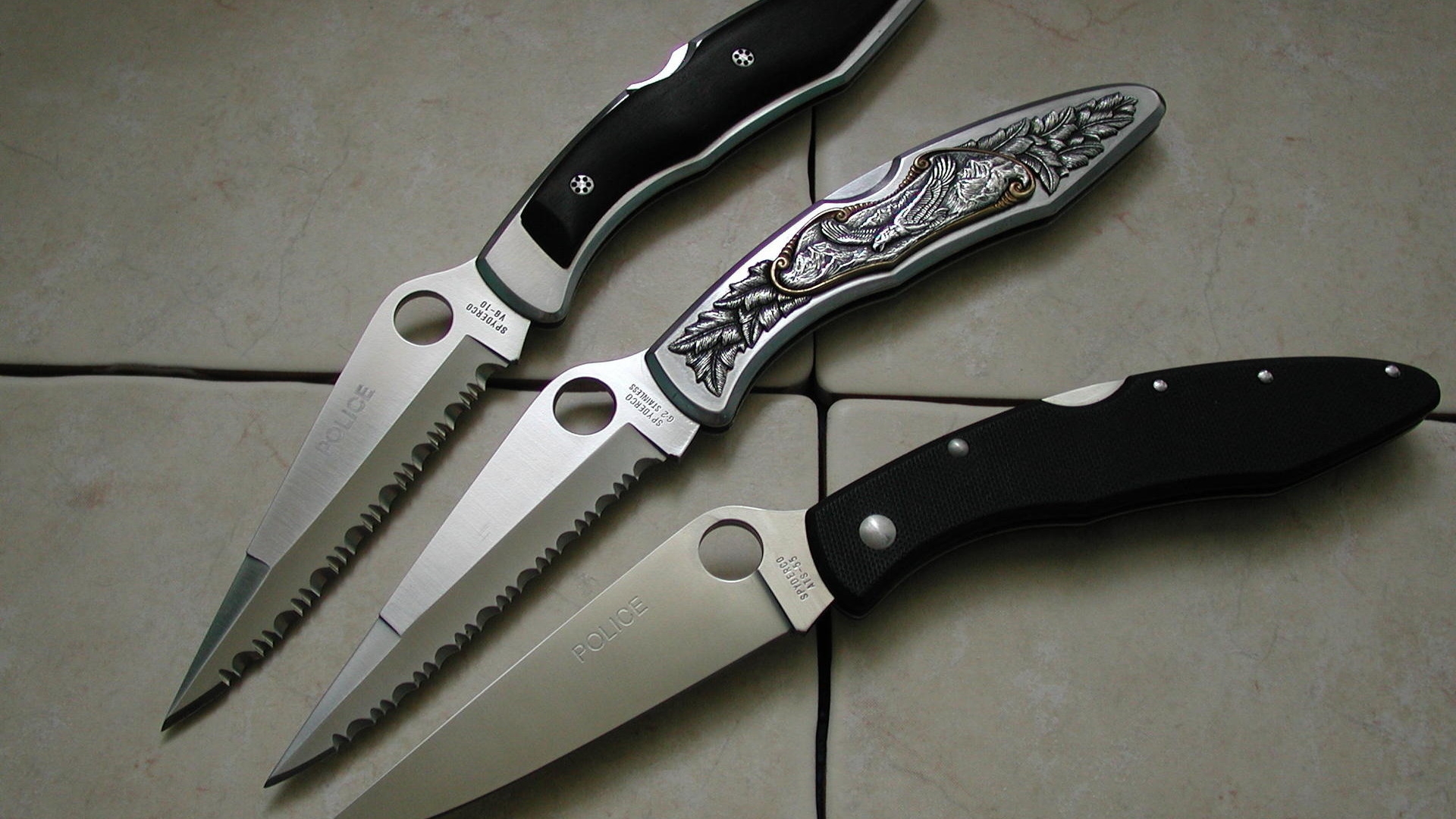 Knives for 1920 x 1080 HDTV 1080p resolution