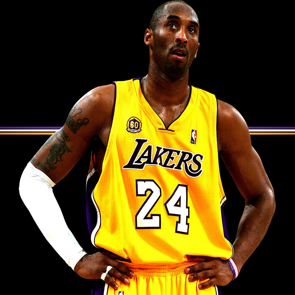 Kobe Bryant Lakers for 1024 x 1024 iPad resolution