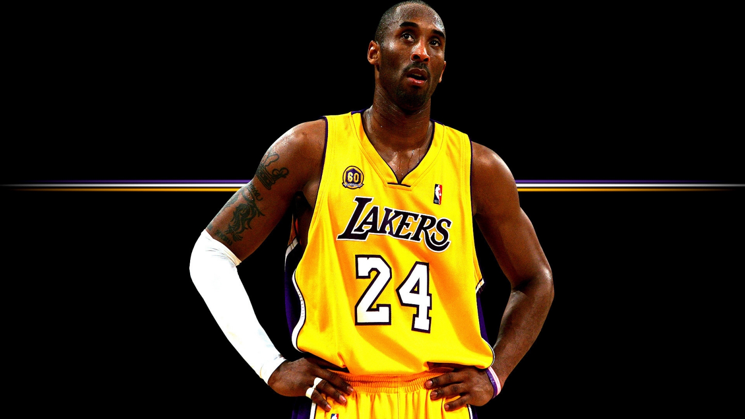 Kobe Bryant Lakers for 1536 x 864 HDTV resolution
