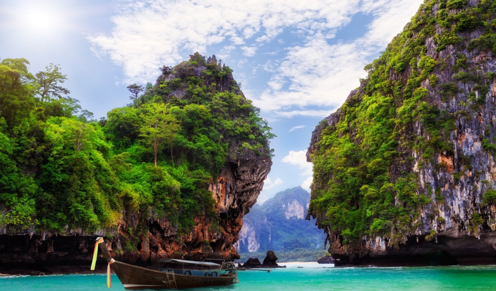 Krabi Thailand for 1024 x 600 widescreen resolution