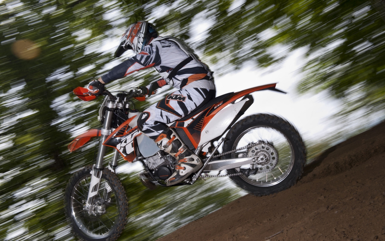 KTM EXC 200 Speed for 1280 x 800 widescreen resolution