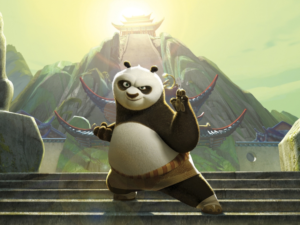 Kung Fu Panda 2 Poster for 1024 x 768 resolution