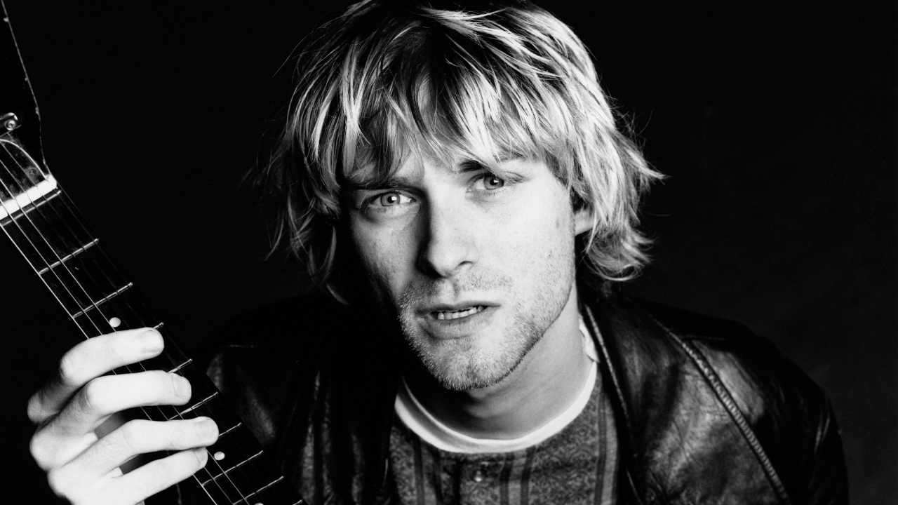 Kurt Cobain Nirvana for 1280 x 720 HDTV 720p resolution