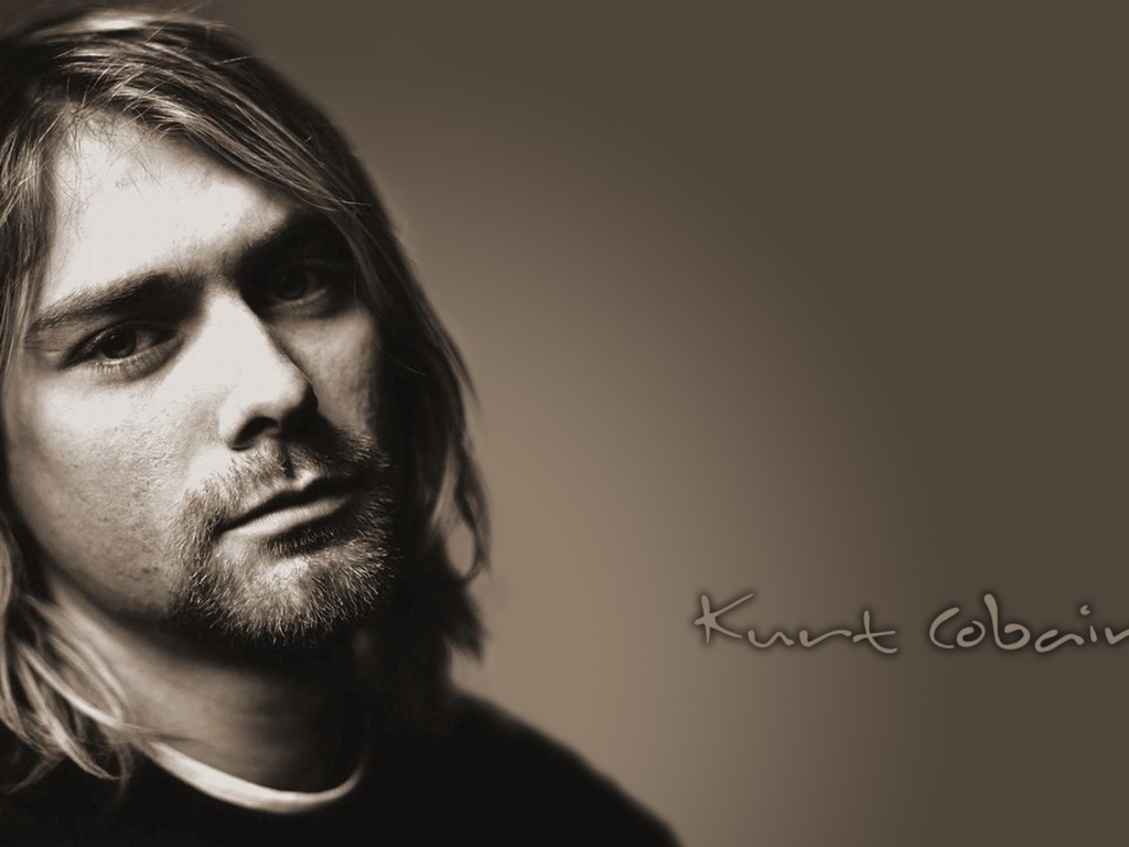 Kurt Donald Cobain Nirvana for 1024 x 768 resolution