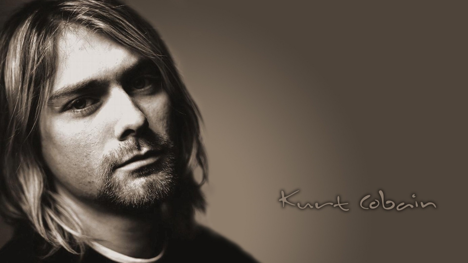 Kurt Donald Cobain Nirvana for 1536 x 864 HDTV resolution