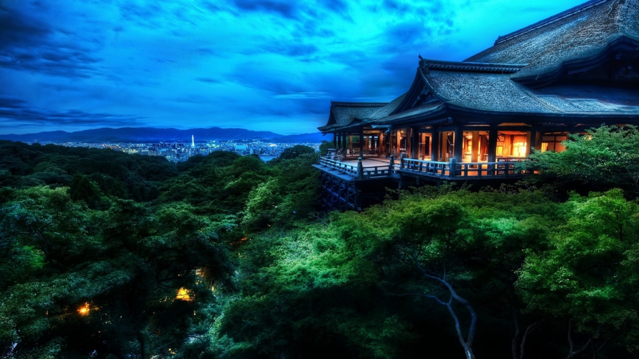 Kyoto Japan for 1280 x 720 HDTV 720p resolution