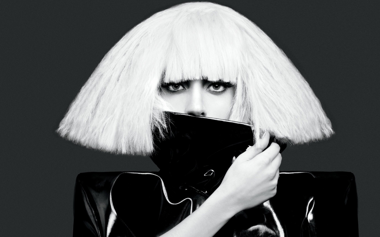 Lady Gaga Poster for 1280 x 800 widescreen resolution