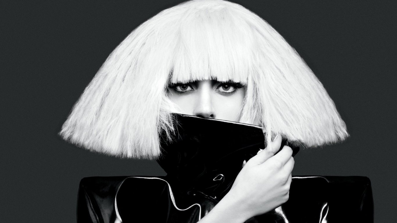 Lady Gaga Poster for 1366 x 768 HDTV resolution