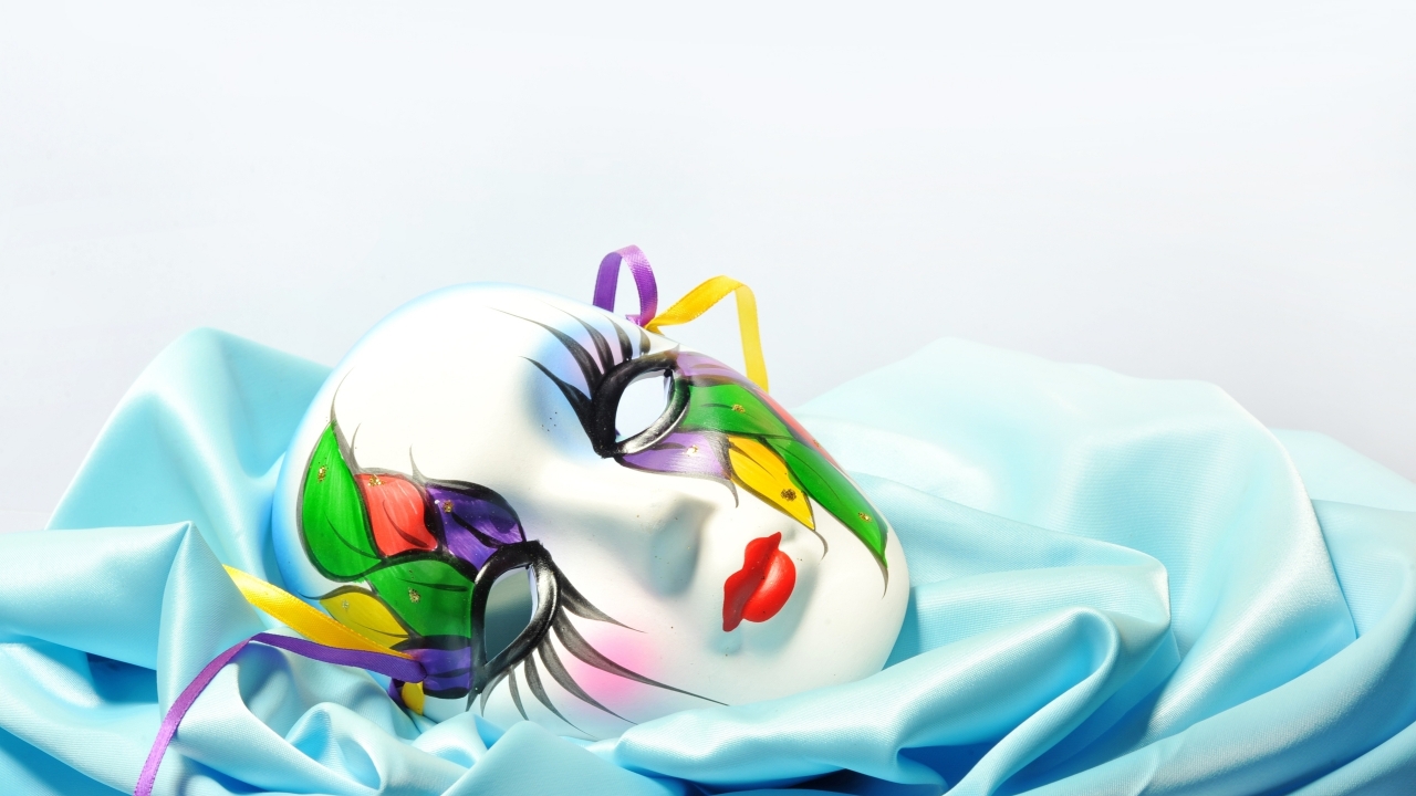 Lady Mask for 1280 x 720 HDTV 720p resolution
