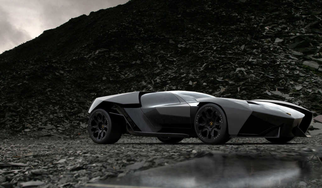 Lamborghini Ankonian for 1024 x 600 widescreen resolution
