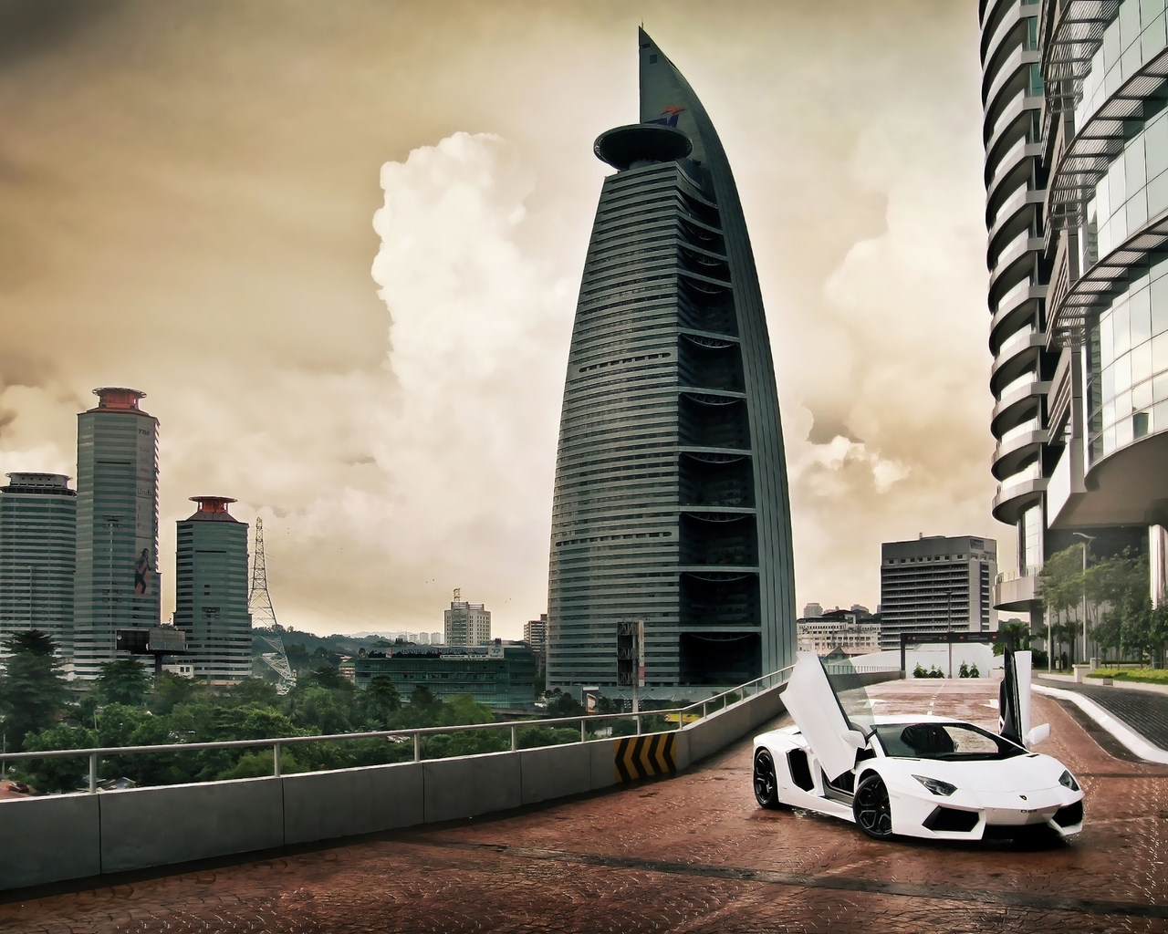 Lamborghini Aventador Malaysia for 1280 x 1024 resolution