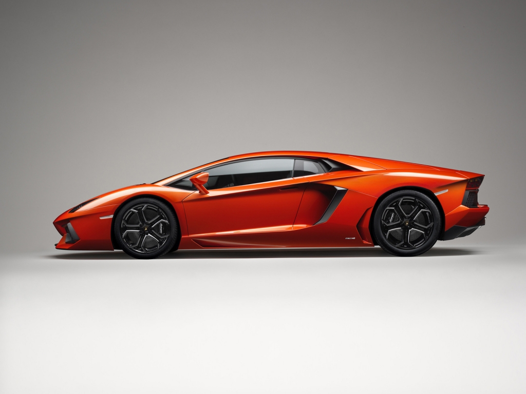 Lamborghini Aventador Side for 1024 x 768 resolution